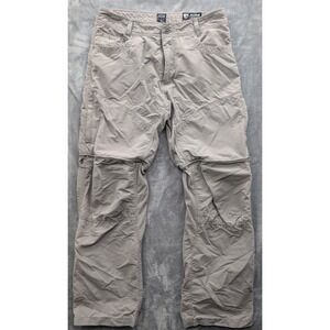 Kuhl Pants Renegade Convertible Men 33x30 Stealth Zip Off Cargo Hiking Gorpcore